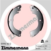 Bremsbackensatz  Zimmermann 10990.160.2