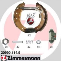 Bremsbackensatz Zimmermann 20990.114.9 Kit Z